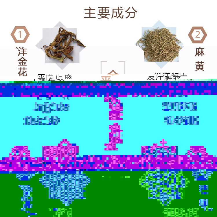 獸藥金花平喘散